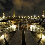 Vue de la terrasse en croisière